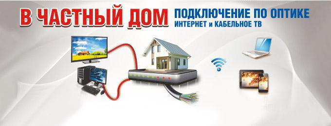 Интернет в частный дом